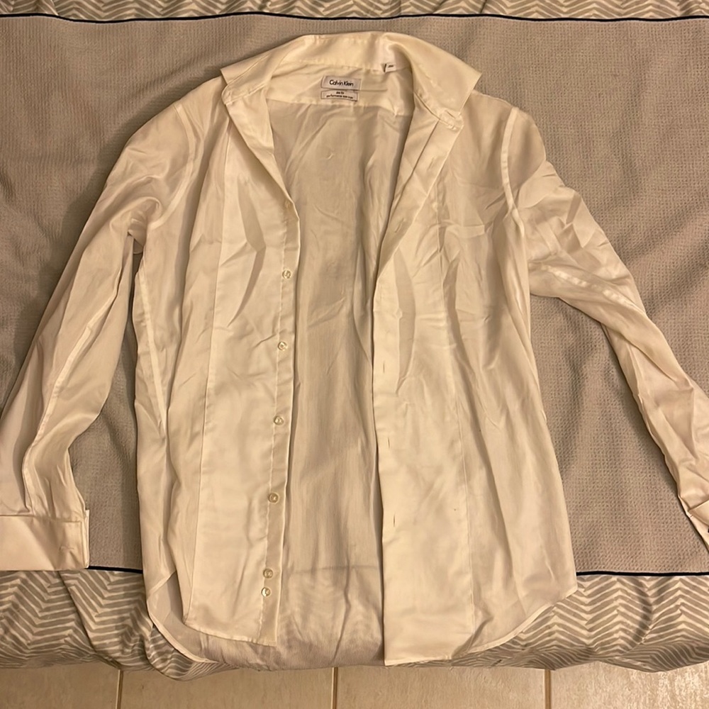 CalvinKlein slimfit 100% cotton 15 1/2 | 32/33